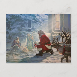 Cartão Postal Pagando Homenagem