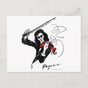 Cartão Postal Paganini cor3 b&w&red 300dpi