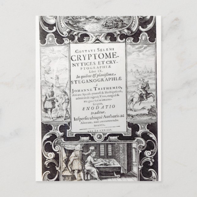 Cartão Postal Página de Título do Livro 9 (Frente)