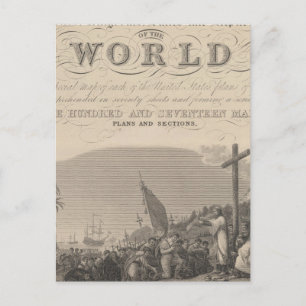 Cartão Postal Página de Título Novo Atlas Universal 2