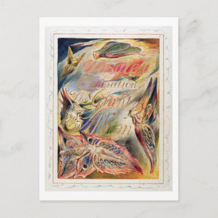 Cartão Postal Página de Título para 'Jerusalém: A Emanação do G