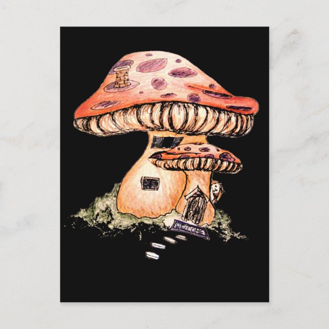 Cartão Postal Página inicial do Gnomo (Frente)