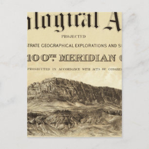 Cartão Postal Página Título do Atlas Geológico