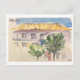 Cartão Postal Páginas do Skethchbook Málaga