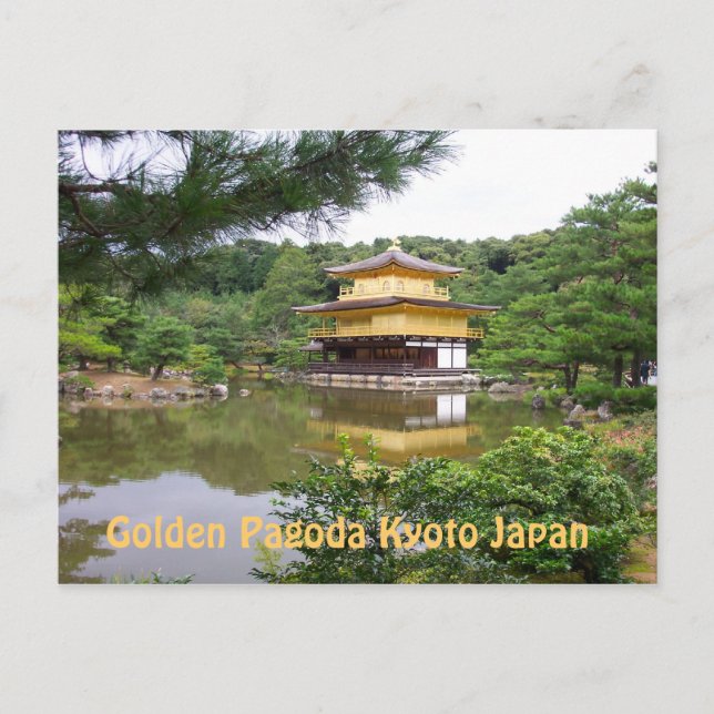 CARTÃO POSTAL - Pagoda Ouro (Frente)