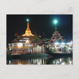 Cartão Postal Pagode de Shwe Dagon
