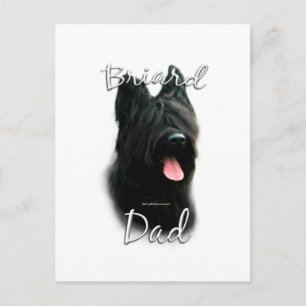 Cartão Postal Pai Briard 2