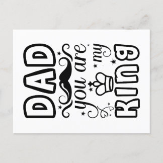 Cartão Postal Pai Chess King
