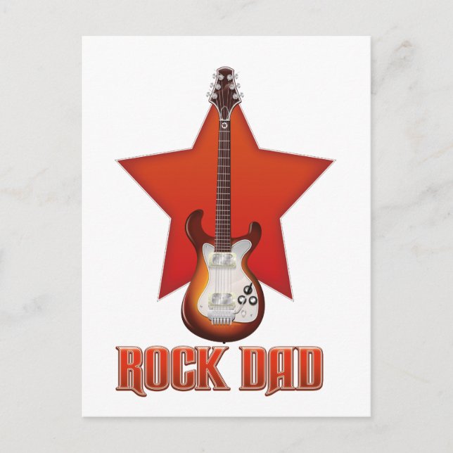 Cartão Postal Pai do Rock (Frente)
