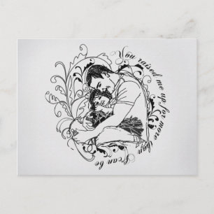 Cartão Postal Pai e filha