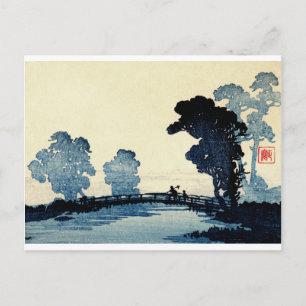 Cartão Postal Pai e Filho do Japão n.o 2