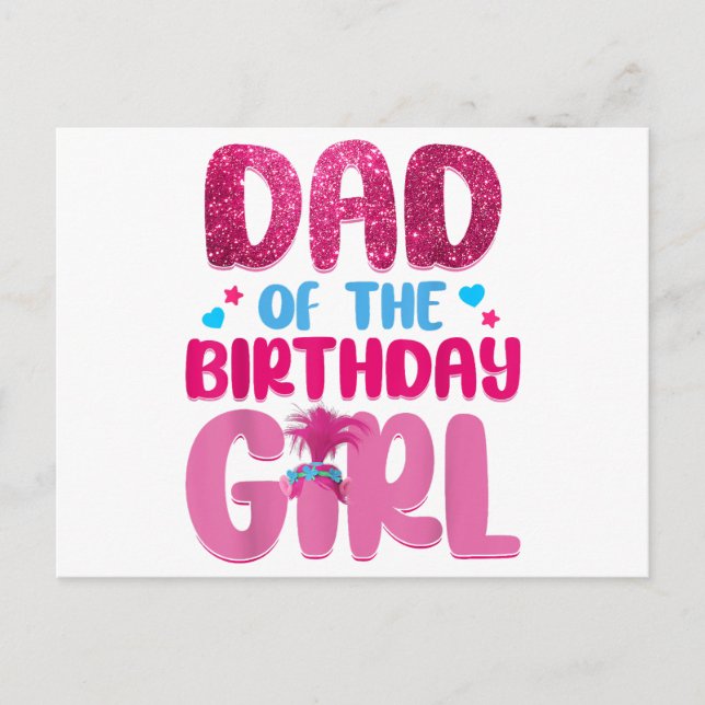 Cartão Postal Pai E Mãe A Matar A Família Aniversário (Frente)