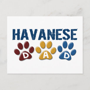 Cartão Postal PAI HAVANESE - Impressão 1