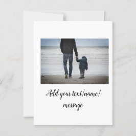 Cartão Postal pai pai do dia de os pais adicionar pai de texto d