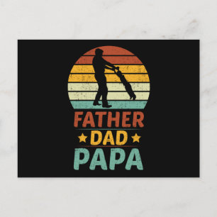 Cartão Postal Pai, Papai e Papá Pôr do sol