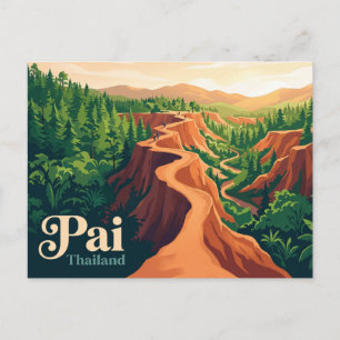 Cartão Postal Pai Tailândia