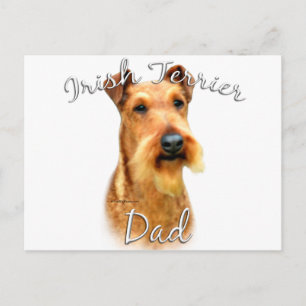 Cartão Postal Pai Terrier irlandês 2