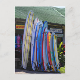 Cartão Postal Painéis de surfe para aluguel em Hanalei, Kauai