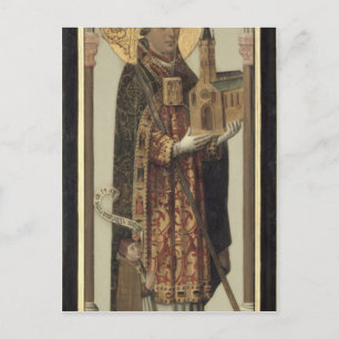 Cartão Postal Painel de Representação de Ruas. Ansgar, 1457