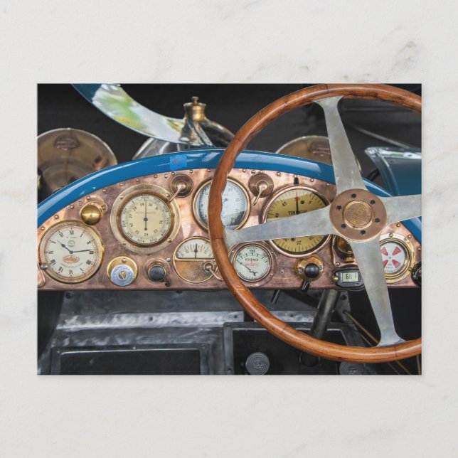 Cartão Postal Painel de Vintage (Frente)