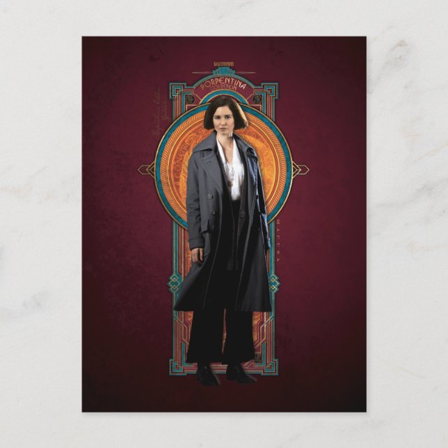 Cartão Postal Painel Deco de Arte PORTENTINA GOLDSTEIN™ (Frente)