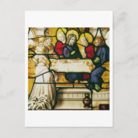 Painel que retrata St. André no Jantar em Emaús