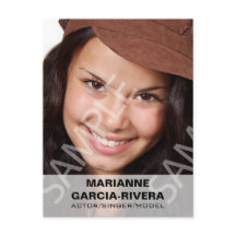 Painel Transparente Branco do Ator