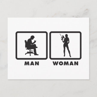 Cartão Postal Paintball