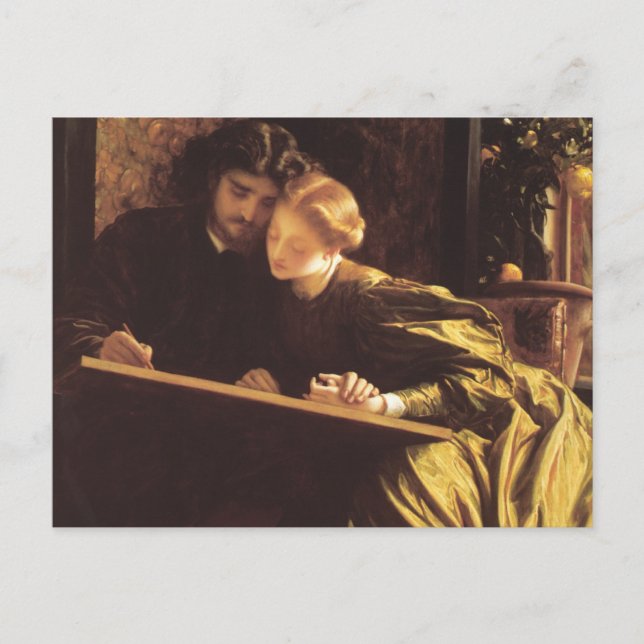 Cartão Postal Painters Honeymoon (Frente)