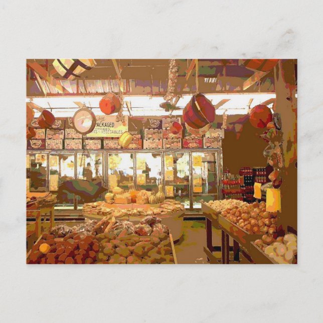 Cartão Postal País com vegetação (Frente)