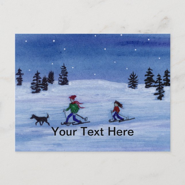 Cartão Postal País Cruzado (Frente)