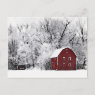 Cartão Postal País de inverno