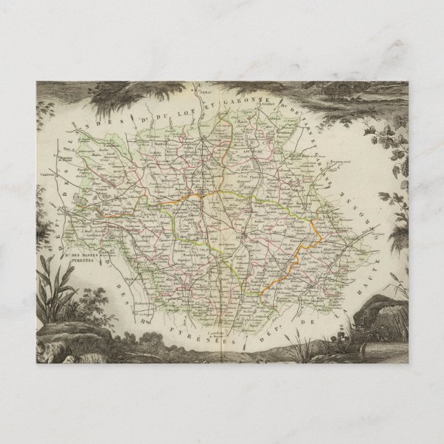 Cartão Postal Paisagem (Frente)