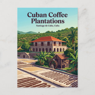 Cartão Postal Paisagem Arqueológica da Primeira Planta de Café