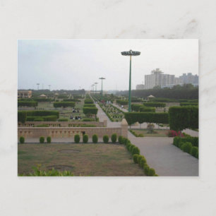Cartão Postal Paisagem Cénica de Benazir Park em Impressão
