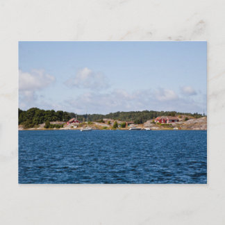 Cartão Postal Paisagem costeira idílica