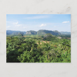 Cartão Postal Paisagem cubana
