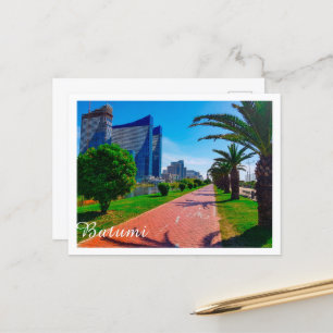 Cartão Postal Paisagem da Arquitetura do Batumi Georgia