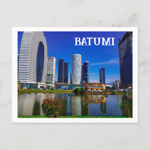 Cartão Postal Paisagem da Arquitetura do Batumi Georgia