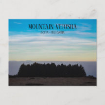 Paisagem da montanha Vitosha