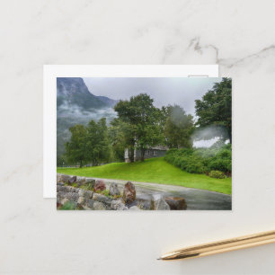 Cartão Postal Paisagem da Noruega