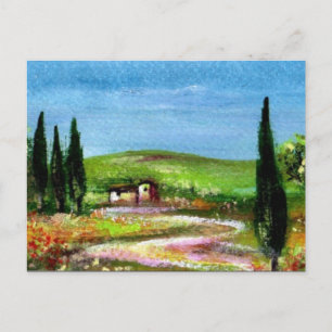 CARTÃO POSTAL PAISAGEM DA TOSCANA 5