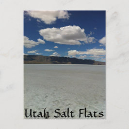 Cartão Postal Paisagem de Apartamentos de Sal de Utah