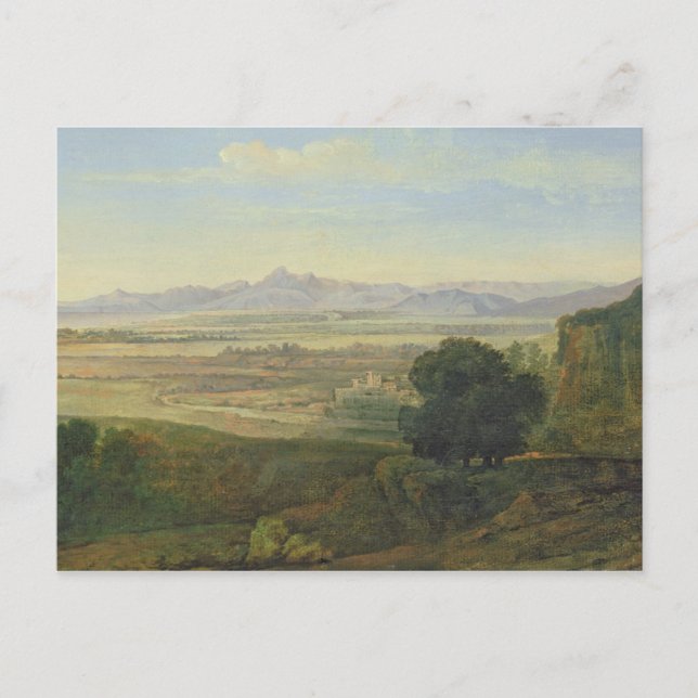 Cartão Postal Paisagem de Campagna (Frente)