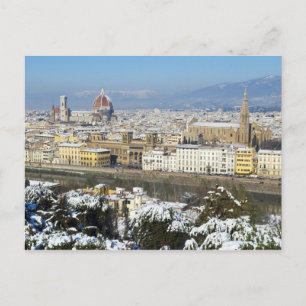 Cartão Postal Paisagem de Florença de Piazzale
