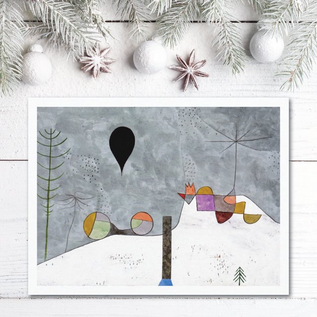Cartão Postal Paisagem de inverno Paul Klee (Criador carregado)