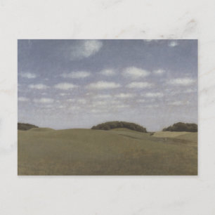 Cartão Postal Paisagem de Lejre, 1905 (petróleo na canvas)