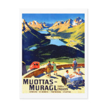 Paisagem de Muottas Muragl, Suiça