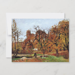 Cartão Postal Paisagem de outono, Próximo de Pontoise,