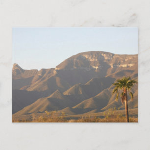 Cartão Postal Paisagem de rancho desértico perto de Monterey, Mé